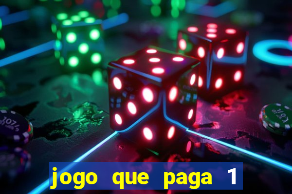 jogo que paga 1 real no pix